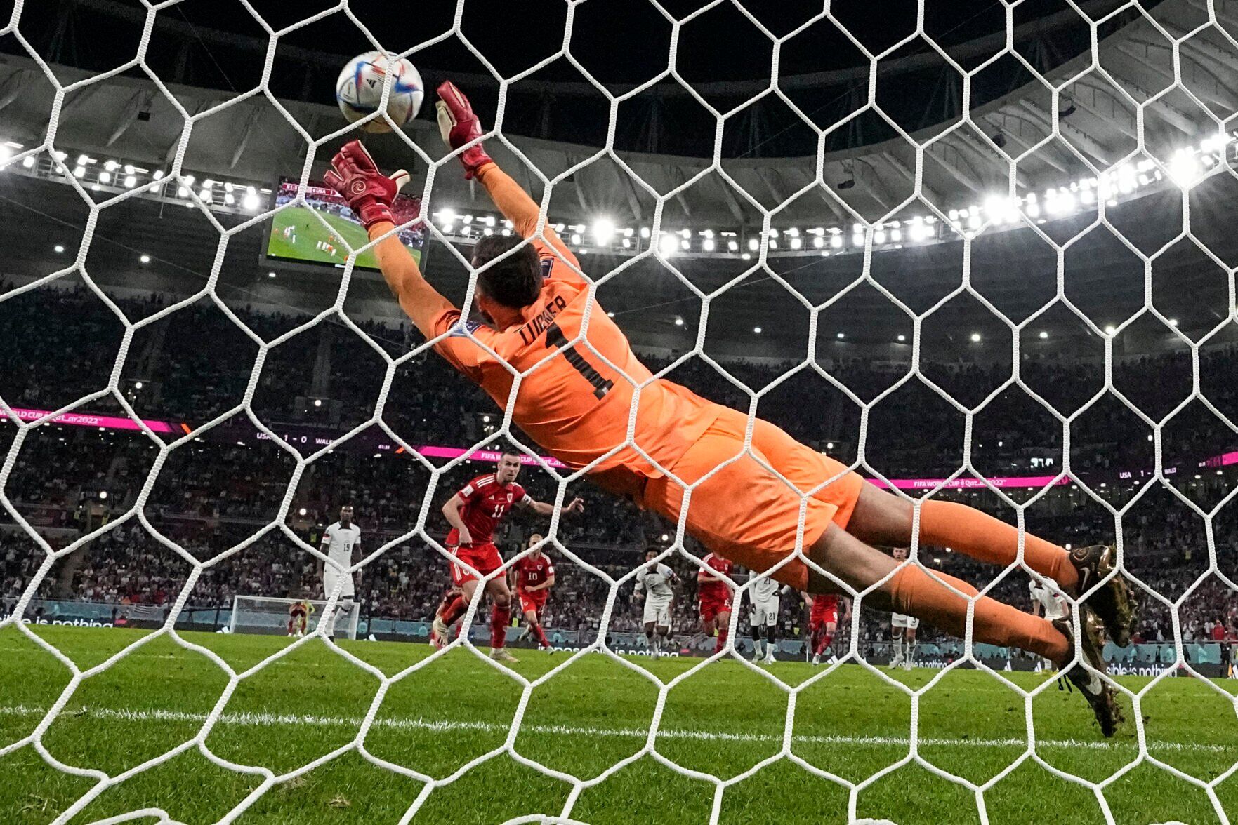 APTOPIX WCup US Wales Soccer